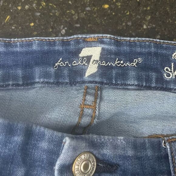 7 For All Mankind The Ankle Skinny - Picture 3 of 7